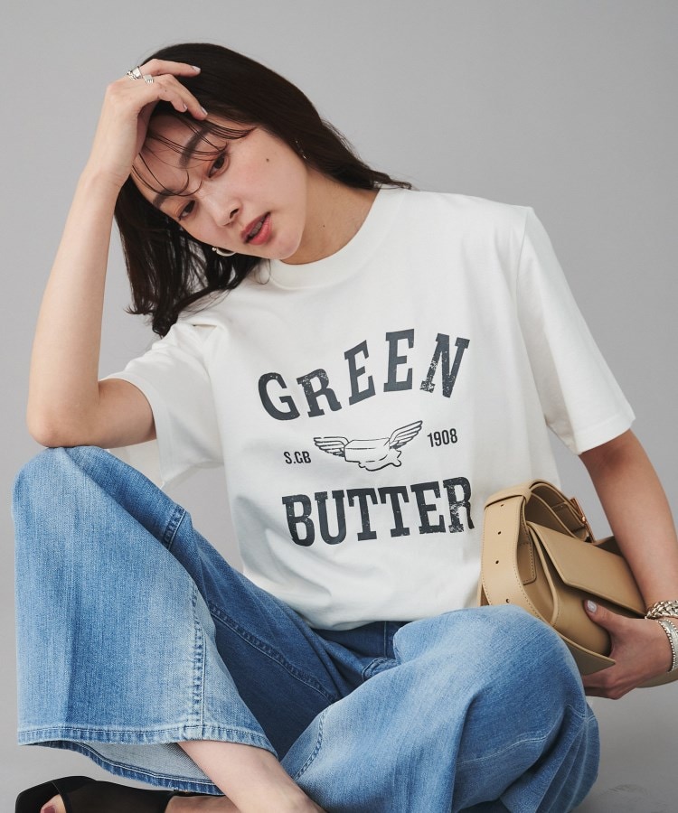 Tシャツ・カットソー [GREEN BUTTER] Butter Wing Tee : 5color GREEN BUTTER】Wing Tee（Tシャツ/カットソー）｜GREEN BUTTER