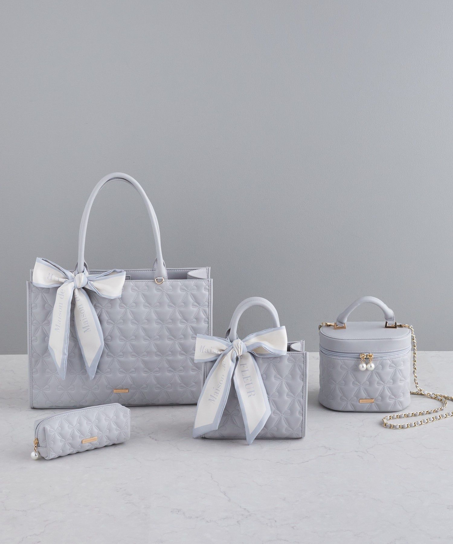 メゾン ド フルール Maison de FLEUR EC限定スカーフ付リボン