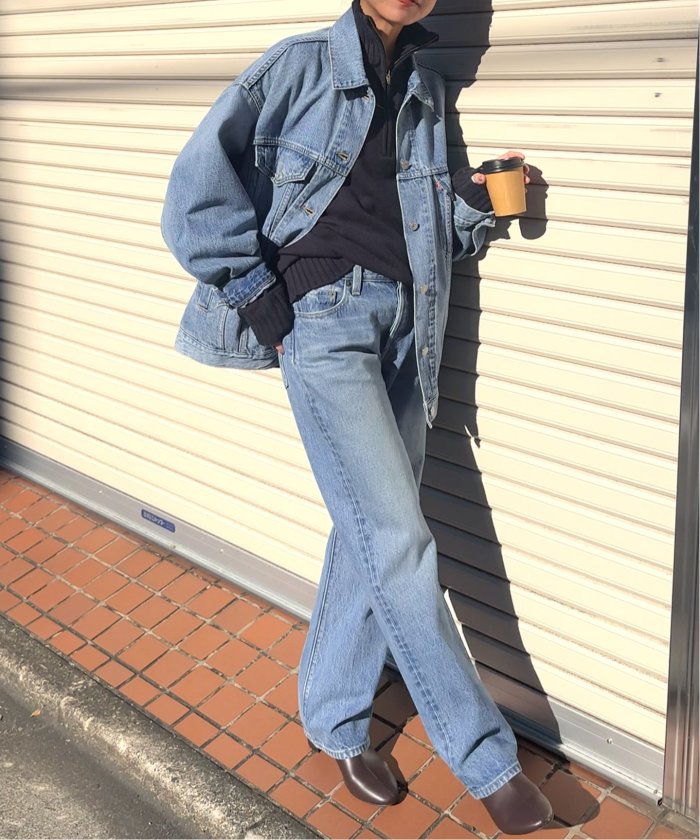 追加》別注【LEVI'S/リーバイス】*relume XL TRUCKER：デニム