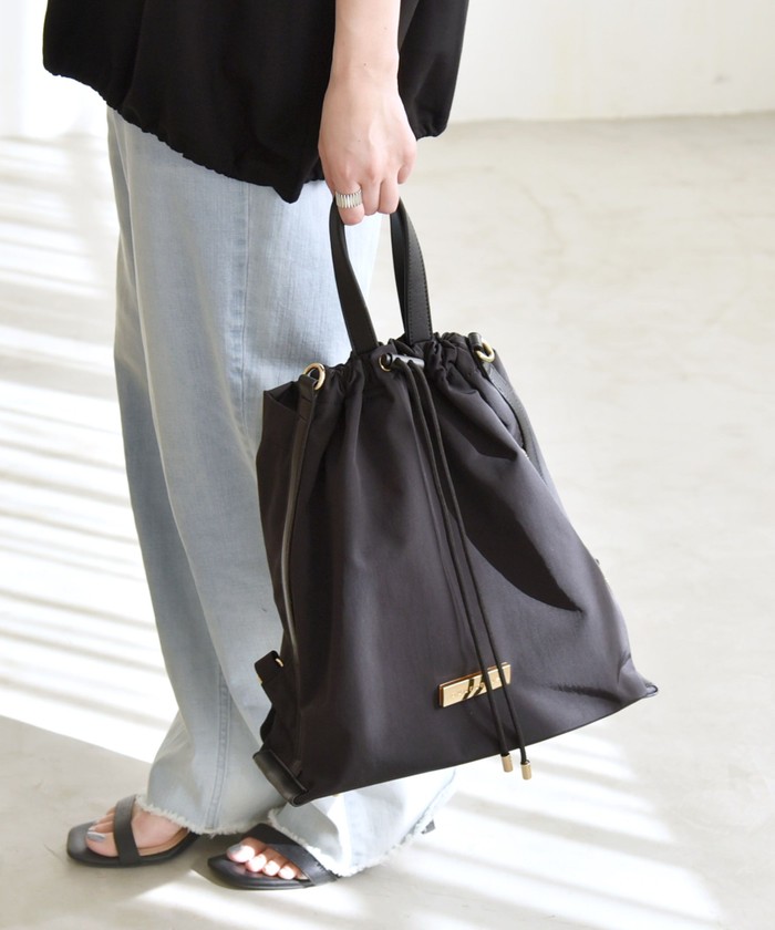 セール10%OFF】《追加予約》quaranciel: 3way ラインショルダー