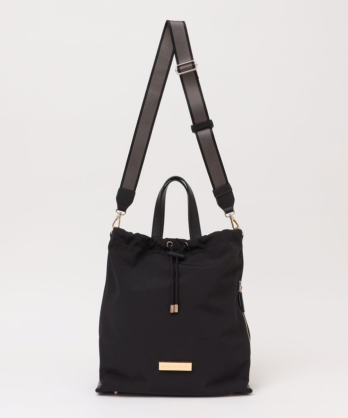 quaranliel 3way ラインショルダー リュックサック トートバッグ セール5%OFF】《追加予約》quaranciel: 3way ラインショルダー