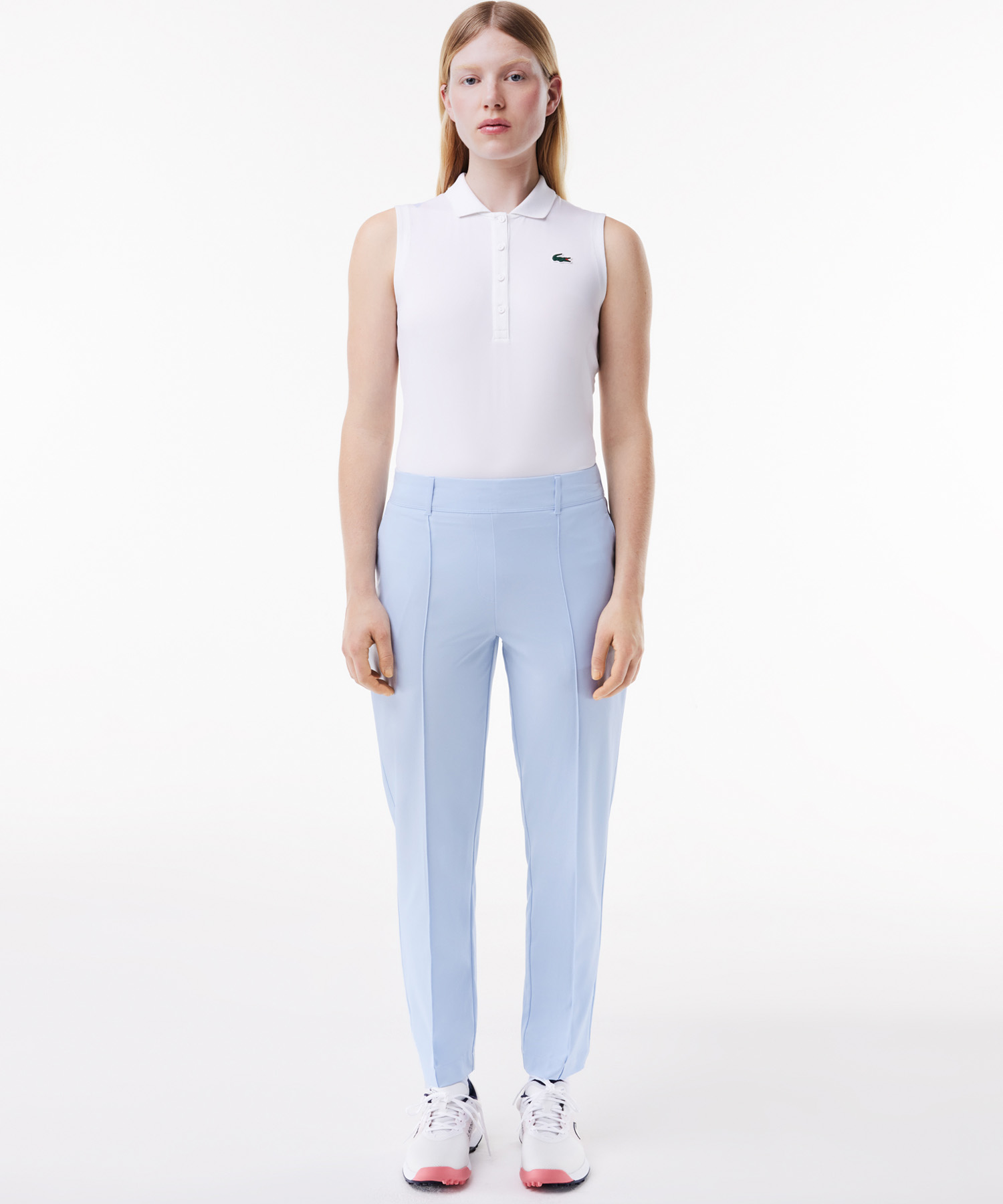ラコステ LACOSTE センタークリースゴルフパンツ(505909805