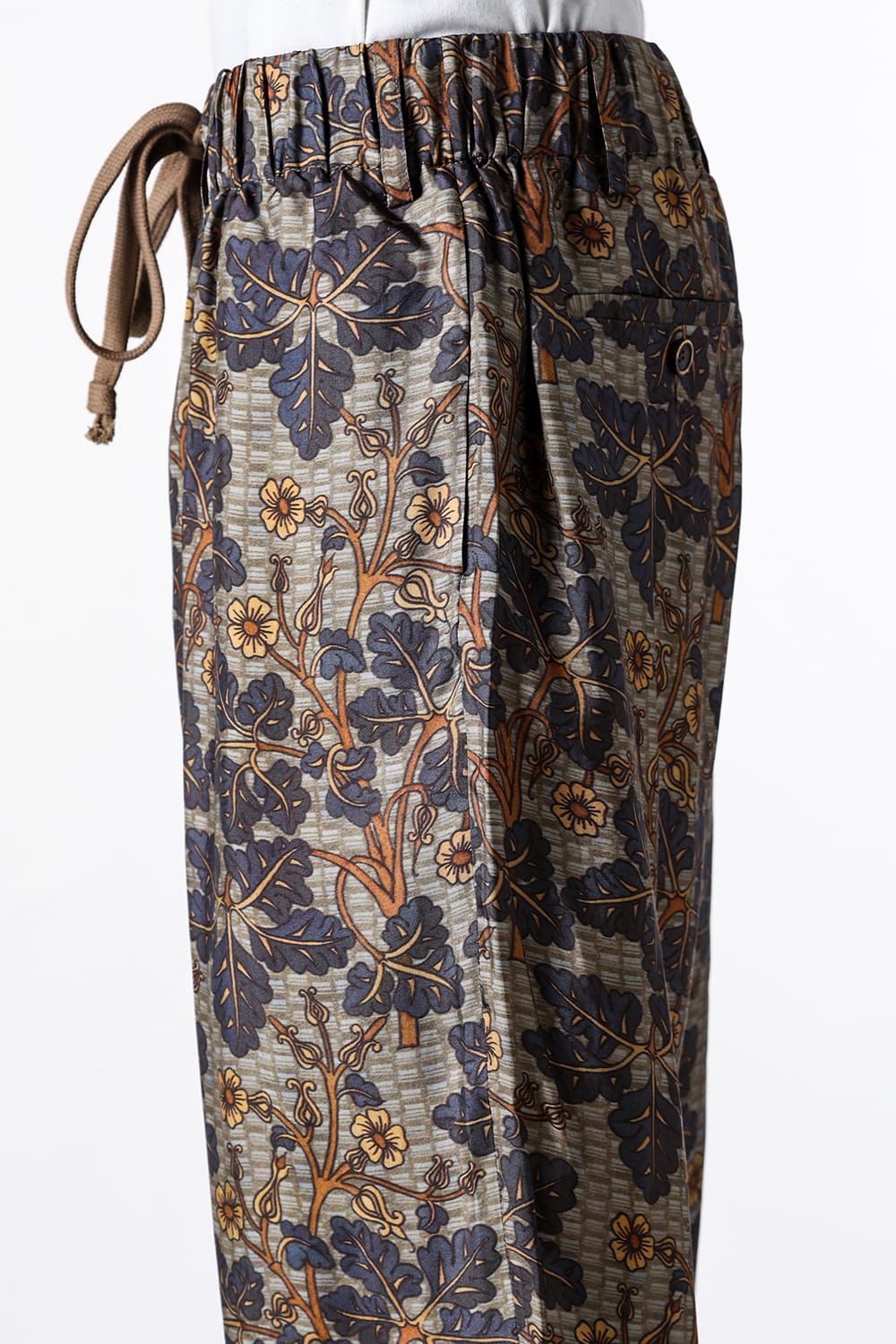 ユマ・ワン UMA WANG 21SS PIGIAMA PANTS セール 50%OFF】ユマワン UMA WANG PIGIAMA PANTS－Mustard/Blue