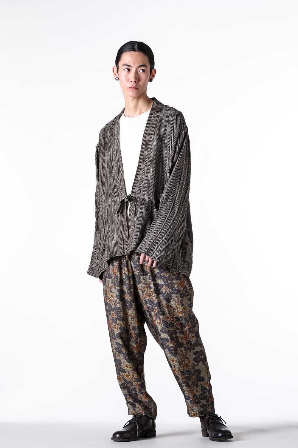 ユマ・ワン UMA WANG 21SS PIGIAMA PANTS セール 50%OFF】ユマワン UMA WANG PIGIAMA PANTS－Mustard/Blue