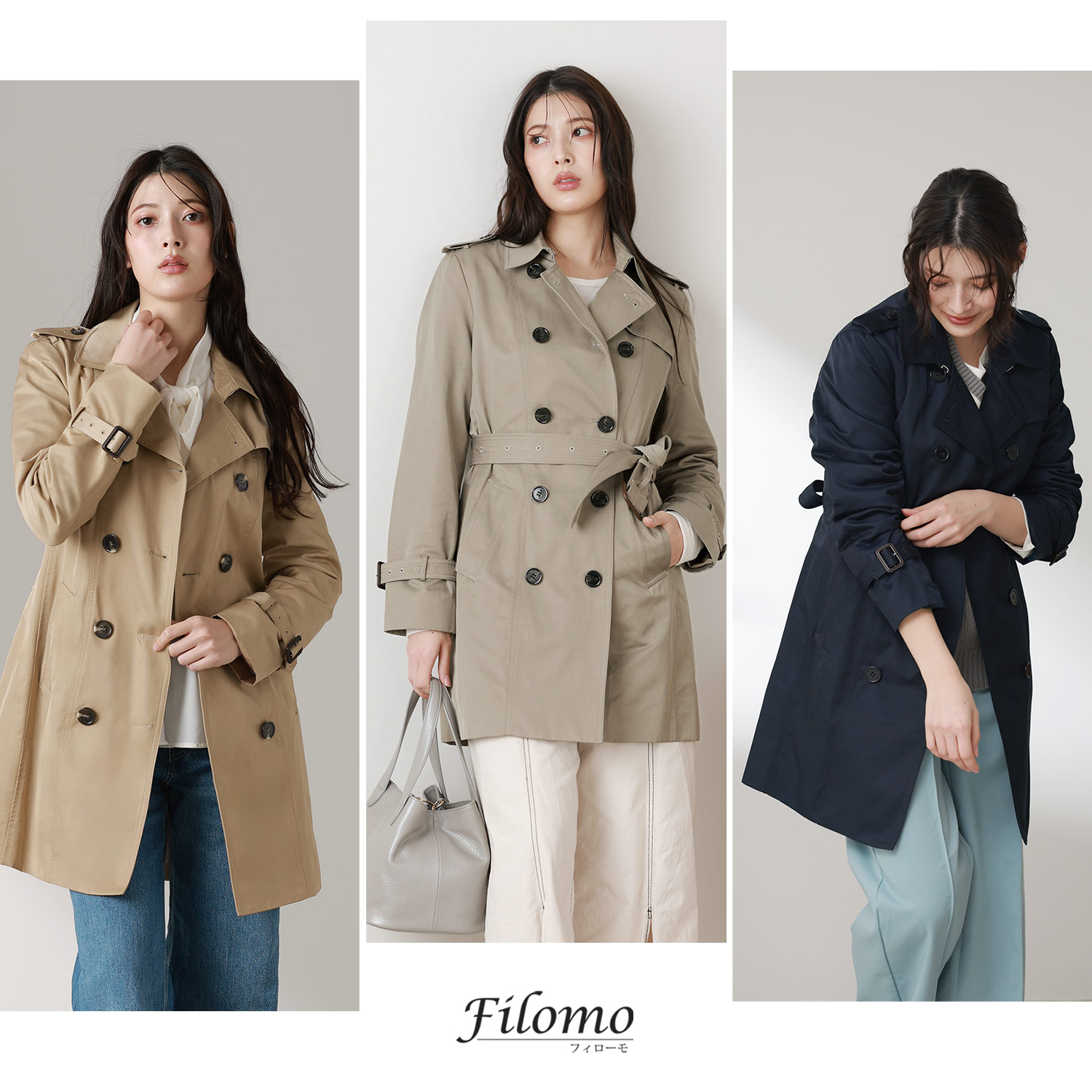 フィローモ Filomo トレンチコート(501990803) | フィローモ