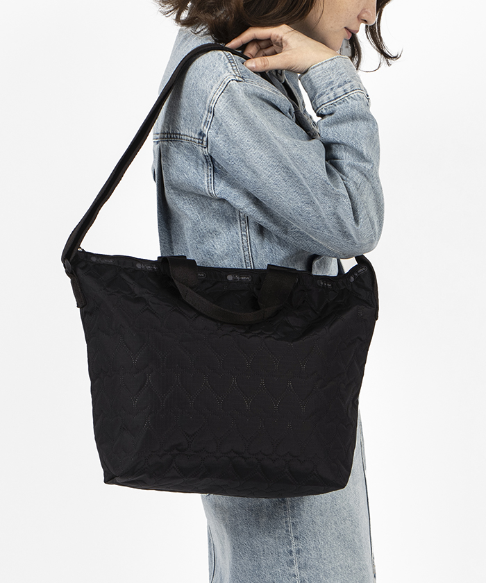 DELUXE EASY CARRY TOTEブラックハートデボス(507957593