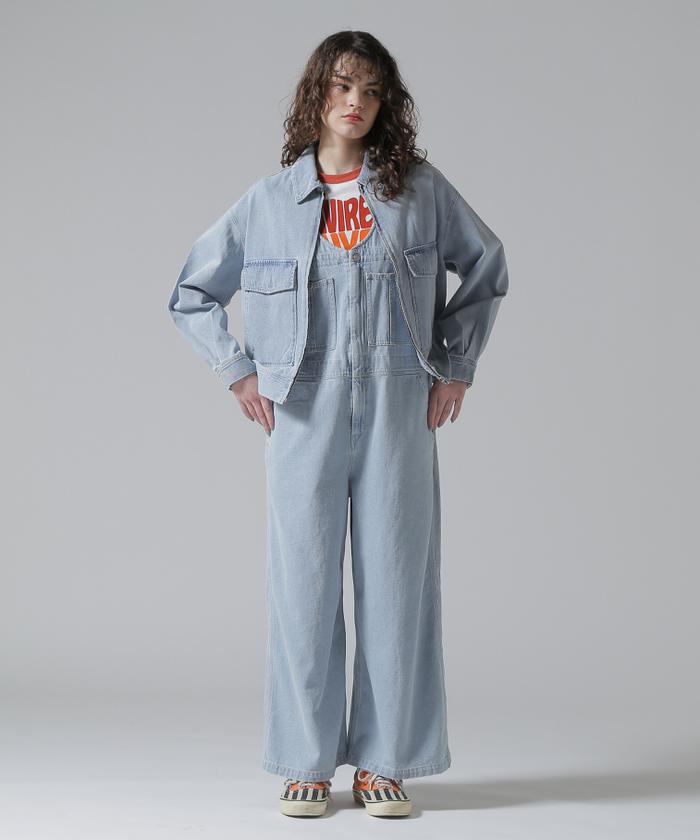 国内発送【AVIREX】×UNIVERSAL OVERALL DENIM WORK JACKET AVIREX×UNIVERSAL OVERALL》DENIM WORK JACKET/アヴィレックス