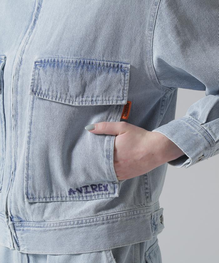 AVIREX×UNIVERSAL OVERALL》DENIM WORK JACKET/アヴィレックス