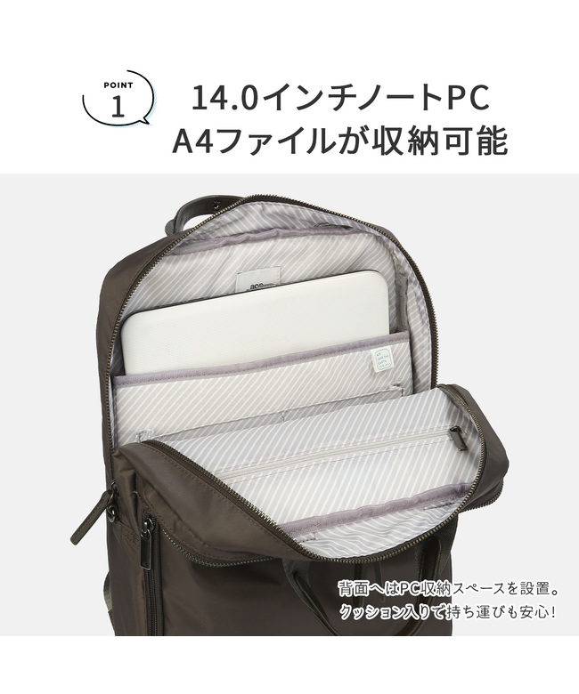 新品タグ付 エースジーン ビジネス リュック フィッテム A4 PC エース ace. 新商品/エース/ジーンレーベル/フィッテム