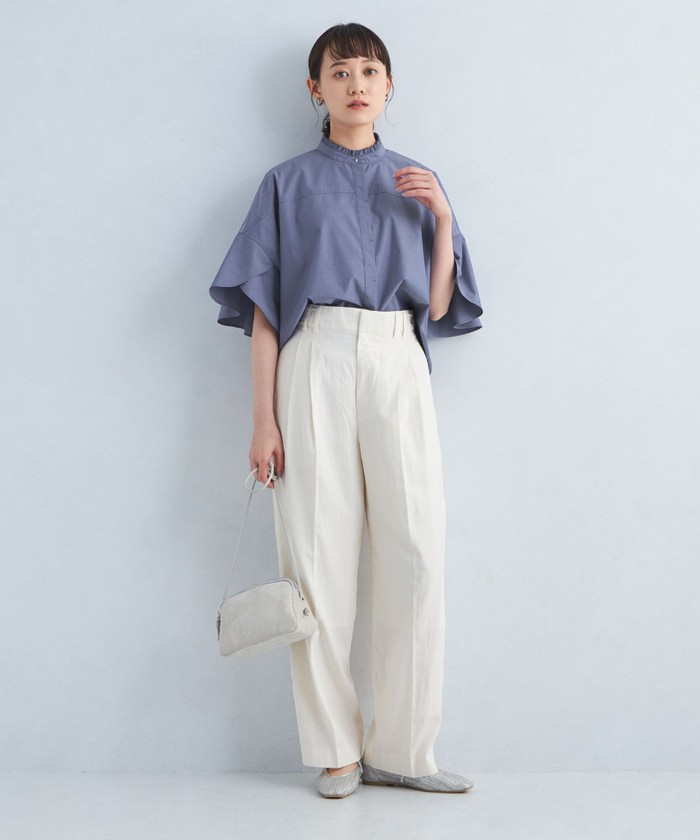 タグ付 グリーンレーベルリラクシング フレアスリーブ