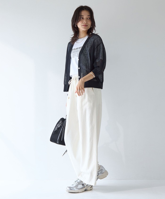 専用　シアーエアカーデ ―ウォッシャブル― green label relaxing カーディガン シアーエアカーデ