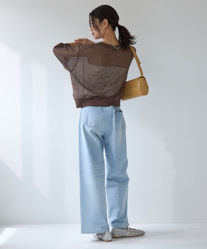 クーポン】【セール 40%OFF】シアーエアカーデ －ウォッシャブル