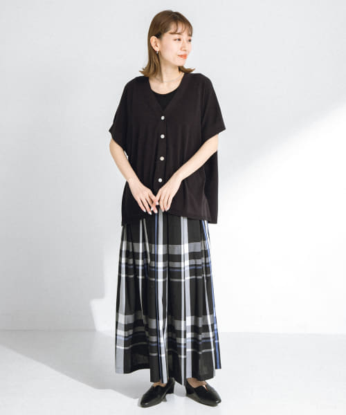 セール】『WEB限定/一部店舗展開』サマーチェックタックスカート