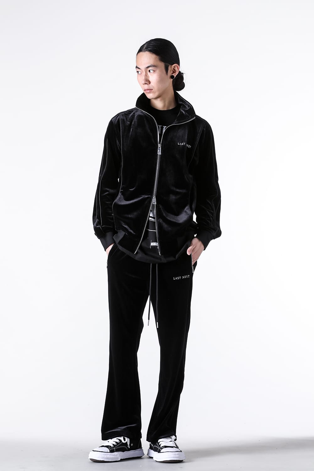 ラストネスト LAST NEST Velour Emb Track Jacket V2(508018161