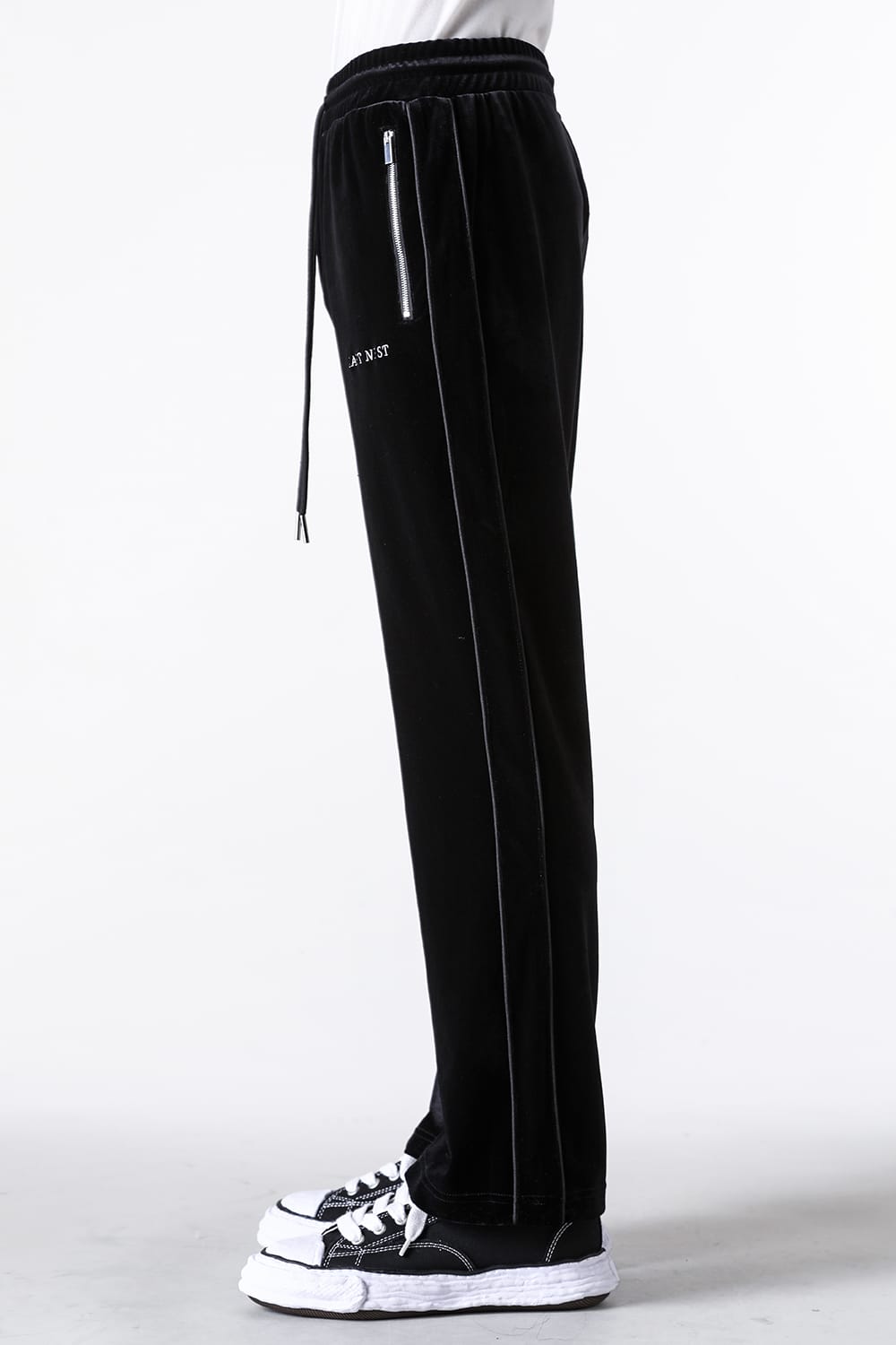 パンツ last nest velour pants LAST NEST / VELOUR EMBROIDERY TRACK PANTS | HOLICK