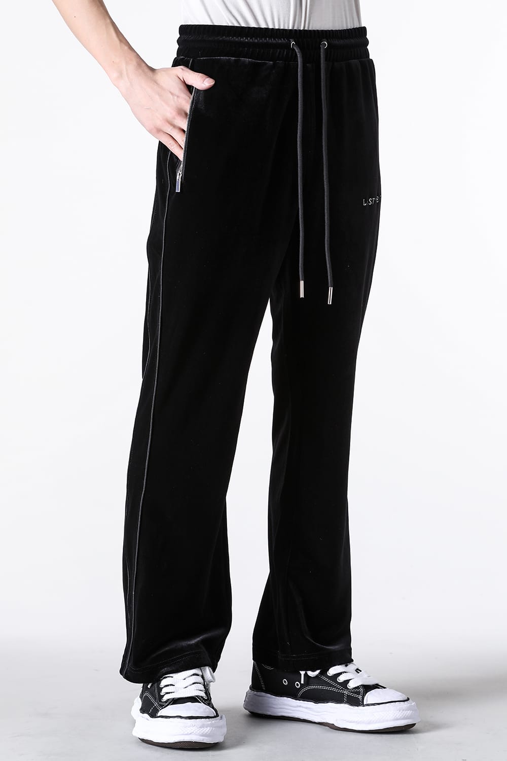 パンツ last nest velour pants LAST NEST(ラストネスト)商品ページ - Velour Emb Track Pants