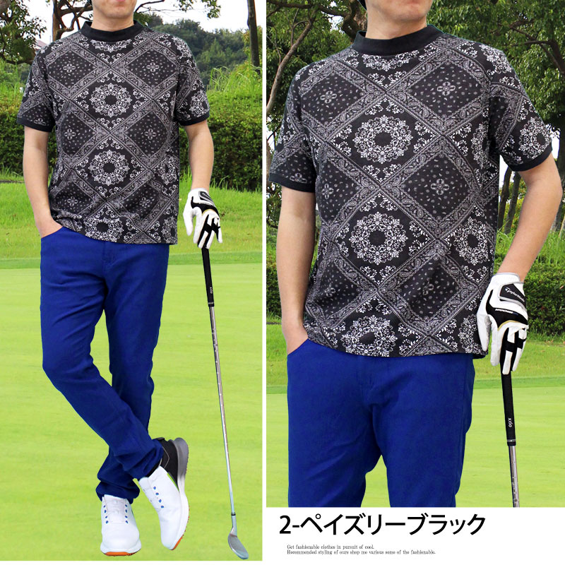 セール】トップイズム TopIsm ゴルフウェア ハイネックシャツ