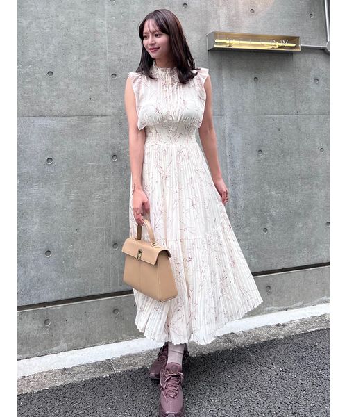 Sustainable20周年プリントワンピース　P イエロー　サイズ1 Sustainable20周年プリントワンピース(マキシ・ロングワンピース