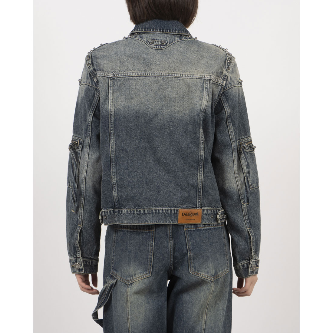 専用です！！DESIGUALデジグアル　レアデニムジャケット クーポン】【セール50%OFF】デシグアル Desigual CACTUS デニム