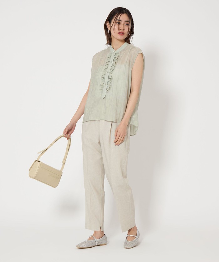 クラシックなイメージのブラウス　グリーンレーベルリラクシング green label relaxing（グリーンレーベルリラクシング）の