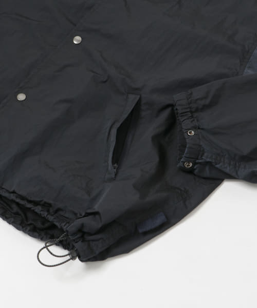 アーバンリサーチ URBAN RESEARCH NYLON COACH JACKET （NAVY