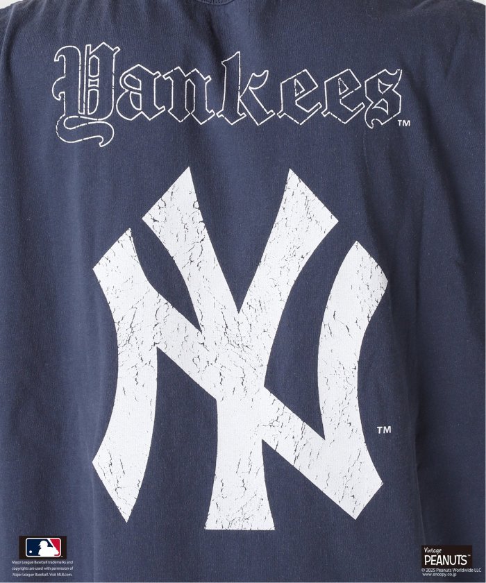 PEANUTS 別注 MLB開幕戦 ベースボールプリント　Tシャツ PEANUTS 別注 MLB開幕戦 ベースボール プリントTシャツ（Tシャツ