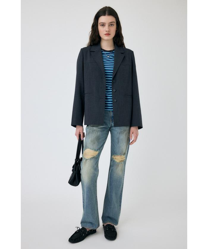 マウジー　レザージャケット MOUSSY（マウジー）の「F/LEATHER A-2 FLIGHT ジャケット