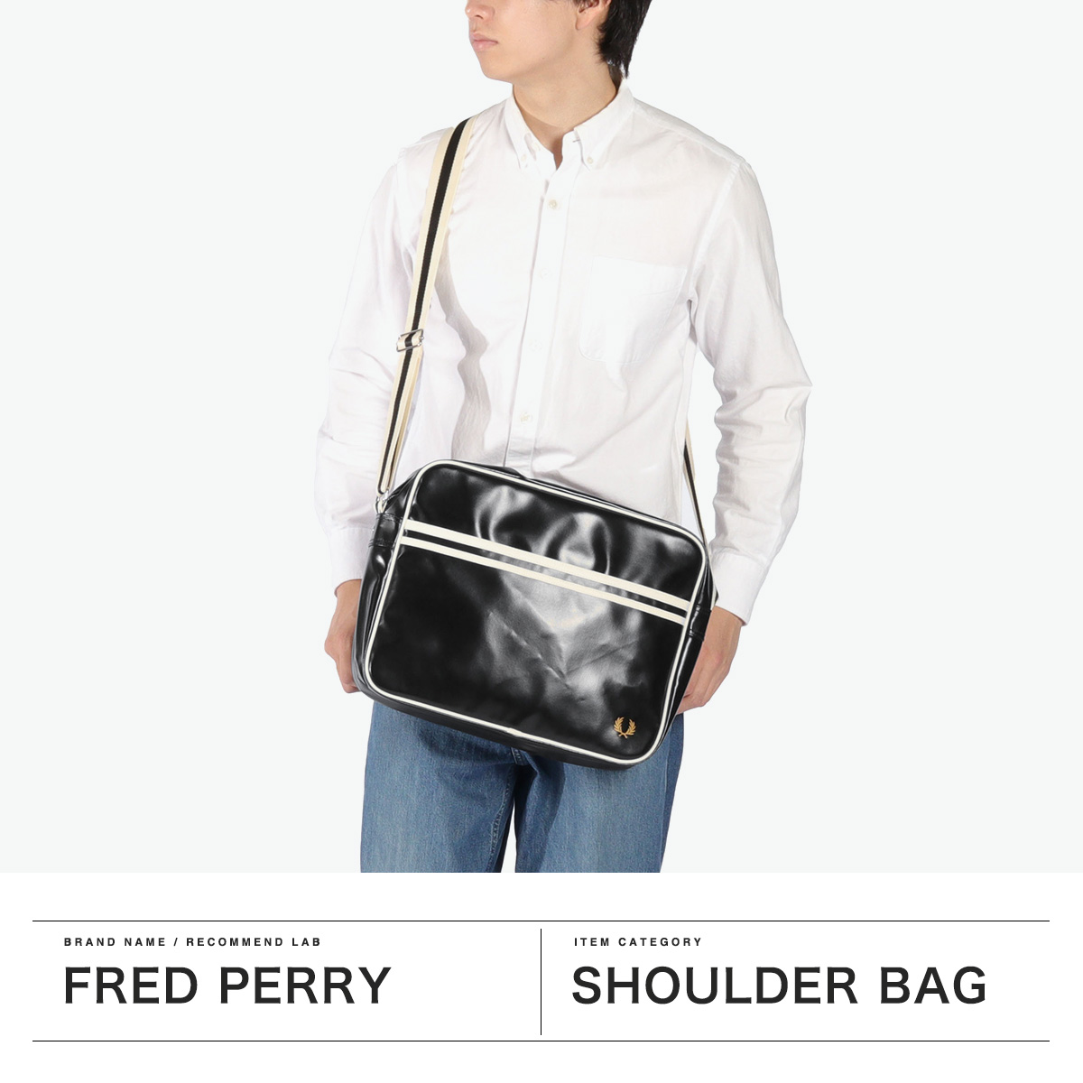 フレッドペリー FRED PERRY ショルダーバッグ メンズ レディース