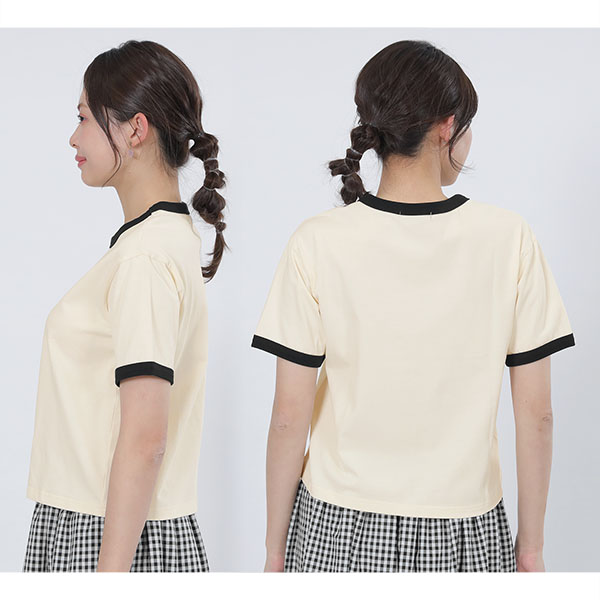 マリークワント MARY QUANT デイジーリンガー Tシャツ(506041133