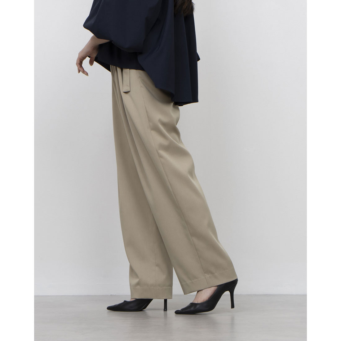 クラネ CLANE WAIST BELT DAD PANTS(508030915) | クラネ(CLANE クラネ CLANE WAIST BELT DAD PANTS(508030915) | クラネ(CLANE