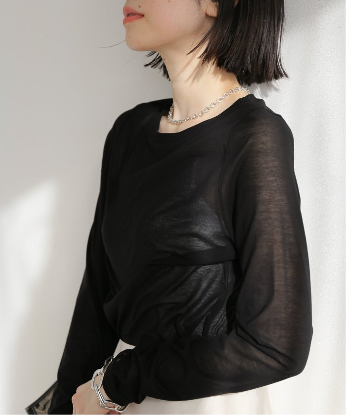 【Mi-sunflower2024SS】L'ESSAGE シアー journal standard L'essage（ジャーナルスタンダードレサージュ