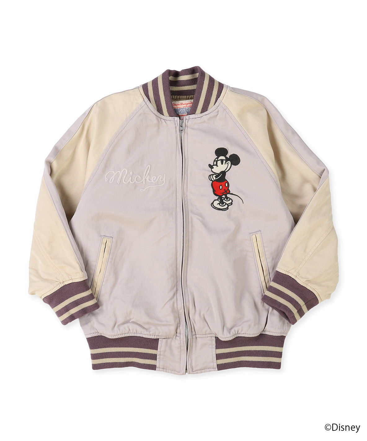 デニムダンガリー DENIM DUNGAREE Twill MICKEY Bowling Jacket