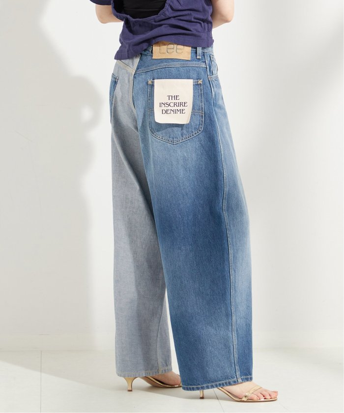 【美品】 別注》【INSCRIRE*LEE*LESSAGE】COWBOY/RIDERSPANTS：デニム パンツ