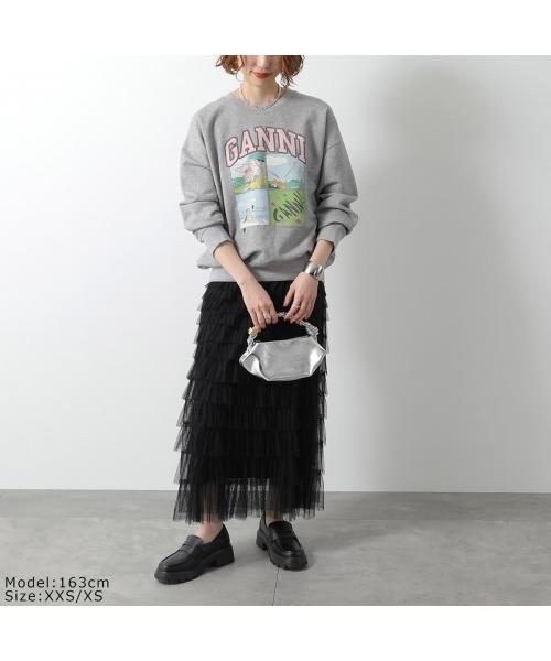 セール】ガニー GANNI GANNI スウェットシャツ T4284 ISOLI BD