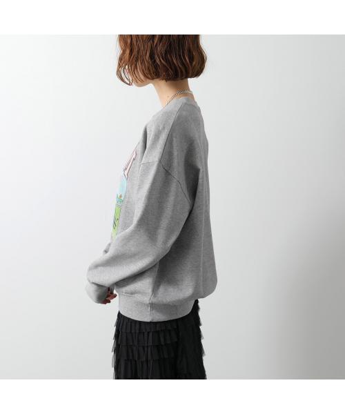 新品未使用　GANNI ガニー　スウェットシャツ ダークグレー GANNI ガニー スウェットシャツ ISOLI OVERSIZED SWEATSHIRT