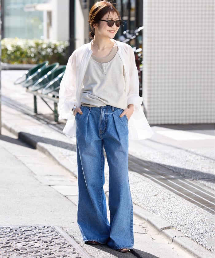 【新品未使用】 スローブイエナ SLOBE IENA ラミースキッパーシャツ 麻 ラミースキッパーシャツ（シャツ／ブラウス）｜SLOBE IENA