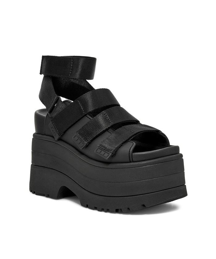 人気 UGG GoldenRise 超厚底 3WAY ストラップ サンダル UGG アグ サンダル レディース 1167431 W GOLDENRISE ゴールデン