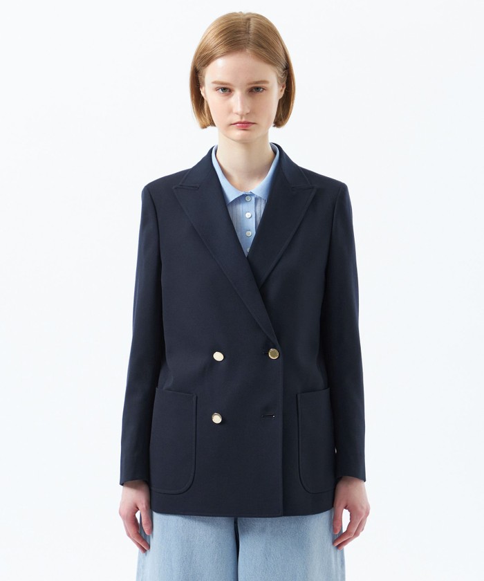 セール44%OFF】【WEB&一部店舗限定】ダブルブレストブレザー