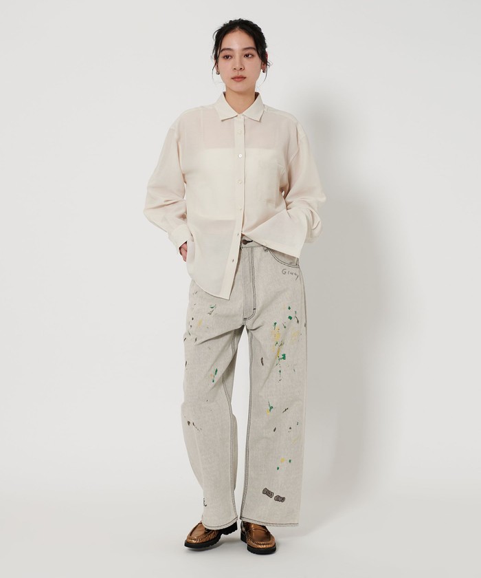 セール15%OFF】【別注】＜PAYDAY＞エンブロイダリー デニム