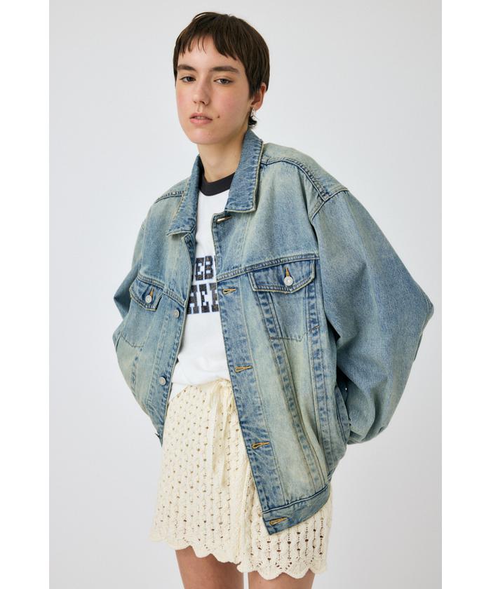 MOUSSY OVERDYE デニムジャケット MOUSSY | OVERDYE デニムジャケット (デニムジャケット ) |SHEL