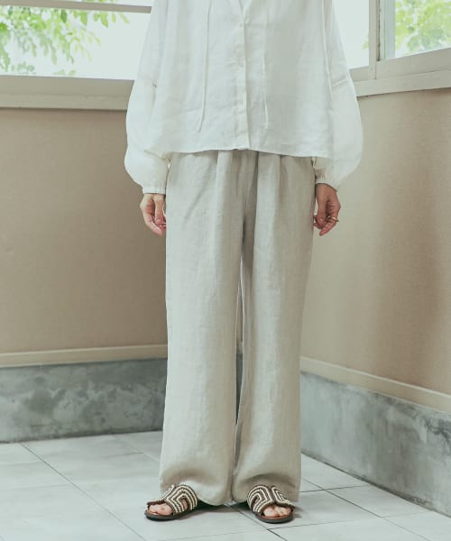 アーバンリサーチドアーズ◯リネンイージーパンツ セール 20%OFF】リネンイージーパンツ(508033187) | アーバン