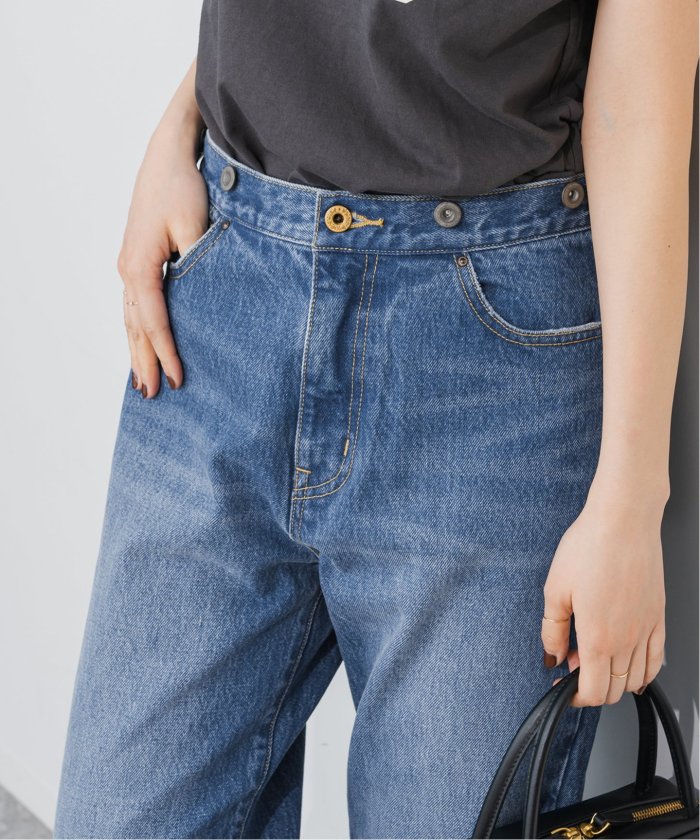 スピックアンドスパン　5 1/2 STRAIGHT FIT DENIM デニム Spick＆Span ジーンズ デニム デニムパンツ 5 1/2 STRAIGHT FIT