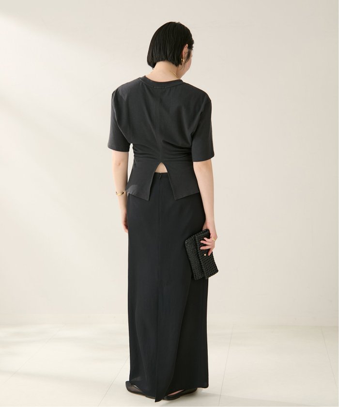 Plage 25SS R’IAM スラックス スカート ブラック 38 追加》R'IAM スラックス スカート（その他スカート）｜Plage