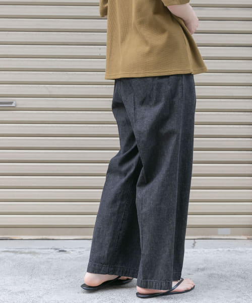 【専用です】FORK&SPOON　綿麻デニムパンツ　アーバンリサーチドアーズ セール 20%OFF】FORK&SPOON 綿麻デニムパンツ(508038257