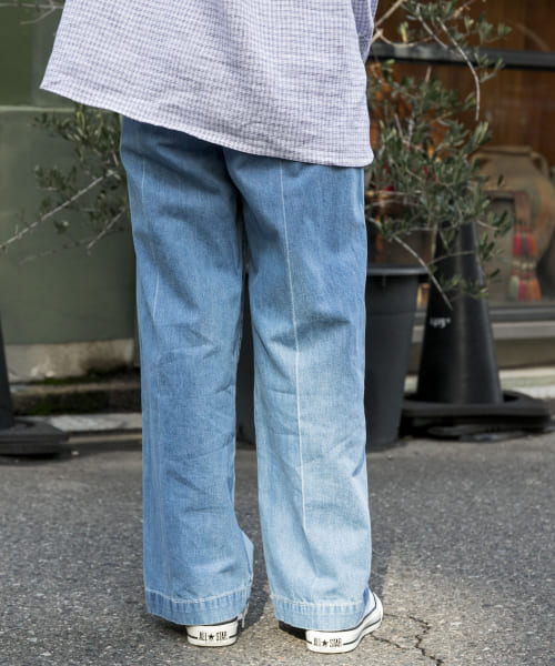 【専用です】FORK&SPOON　綿麻デニムパンツ　アーバンリサーチドアーズ セール 20%OFF】FORK&SPOON 綿麻デニムパンツ(508038257