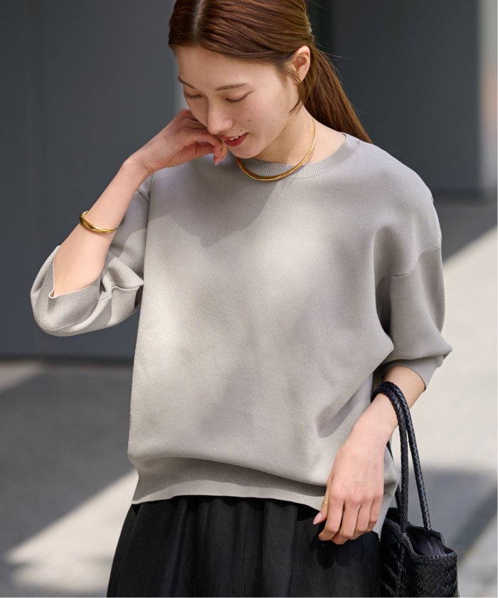 ≪WEB限定追加≫ウォッシャブルスムースプルオーバー（ニット
