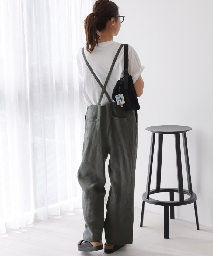 JOURNALSTANDARDrelume No.14フレンチリネンサロペット セール】《追加》手洗い可 / No.14フレンチリネンサロペット