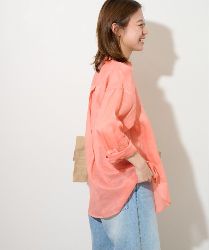 JOURNAL STANDARD relumeラミーオーバーサイズシャツ 追加2》手洗い可 / ラミーオーバーサイズシャツ（シャツ