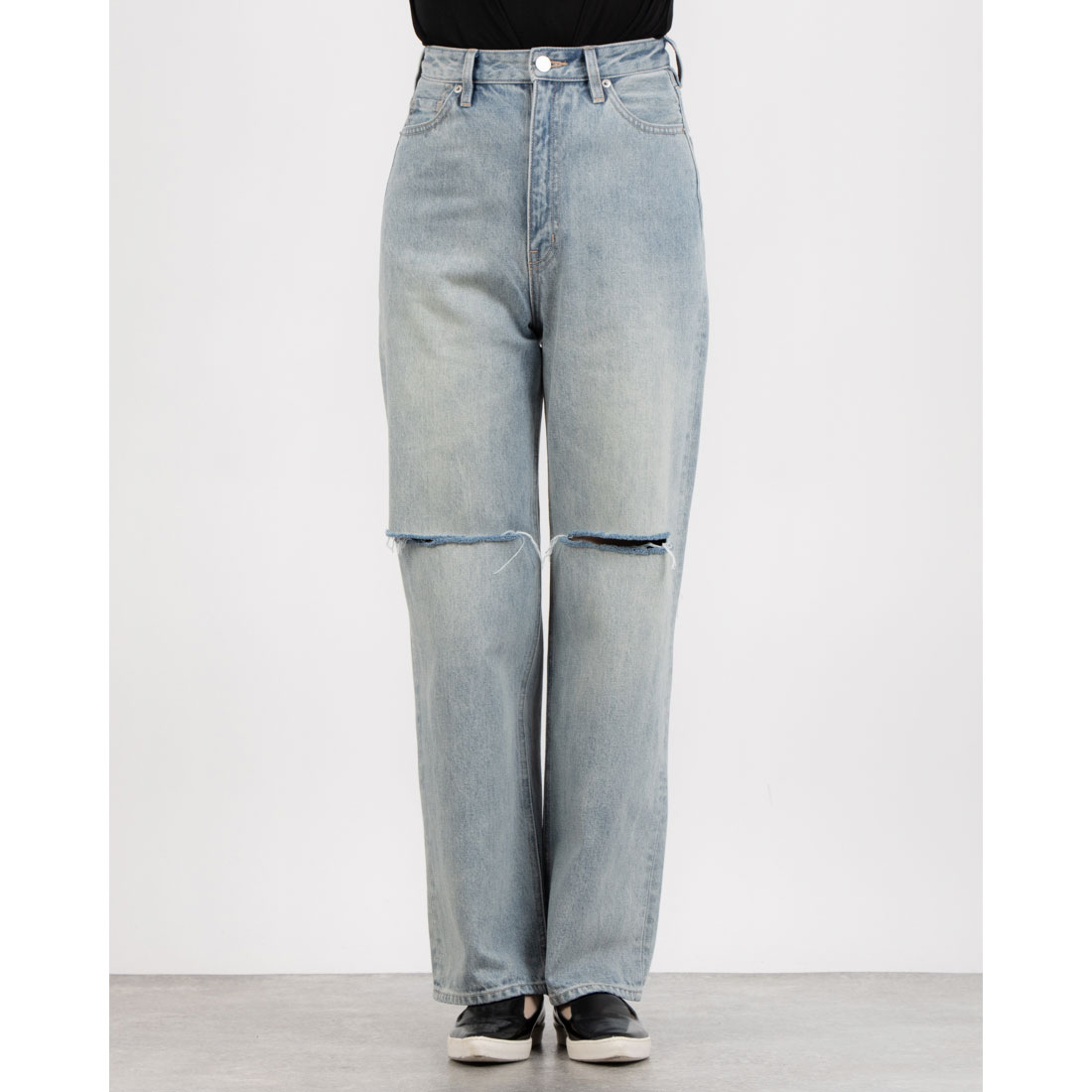 CLANE クラネ　SLASH CUT DENIM PANTS SLASH CUT DENIM PANTS｜SKIRT/PANTS(スカート/パンツ)｜CLANE
