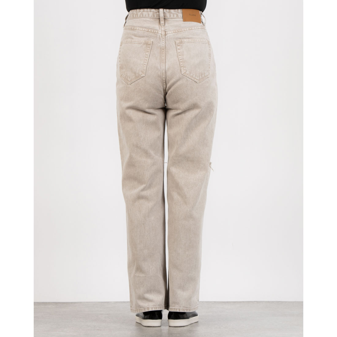 yun【clane】SLASH CUT DENIM PANTS セール】クラネ CLANE SLASH CUT DENIM PANTS(508047164